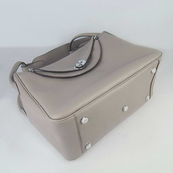 High Quality Replica Hermes Lindy 26CM Shoulder Bag Grey - Click Image to Close